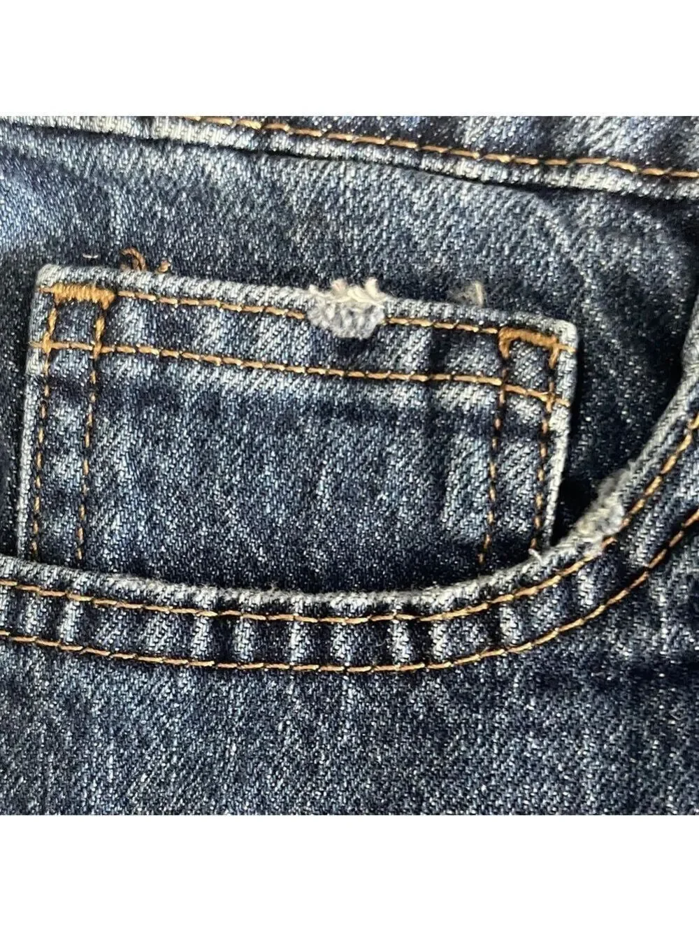 Forever 21 Blue Jean Shorts Daisy Embroidery